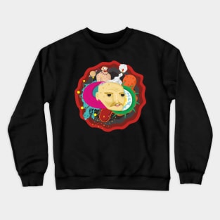 Psychedelic Crewneck Sweatshirt